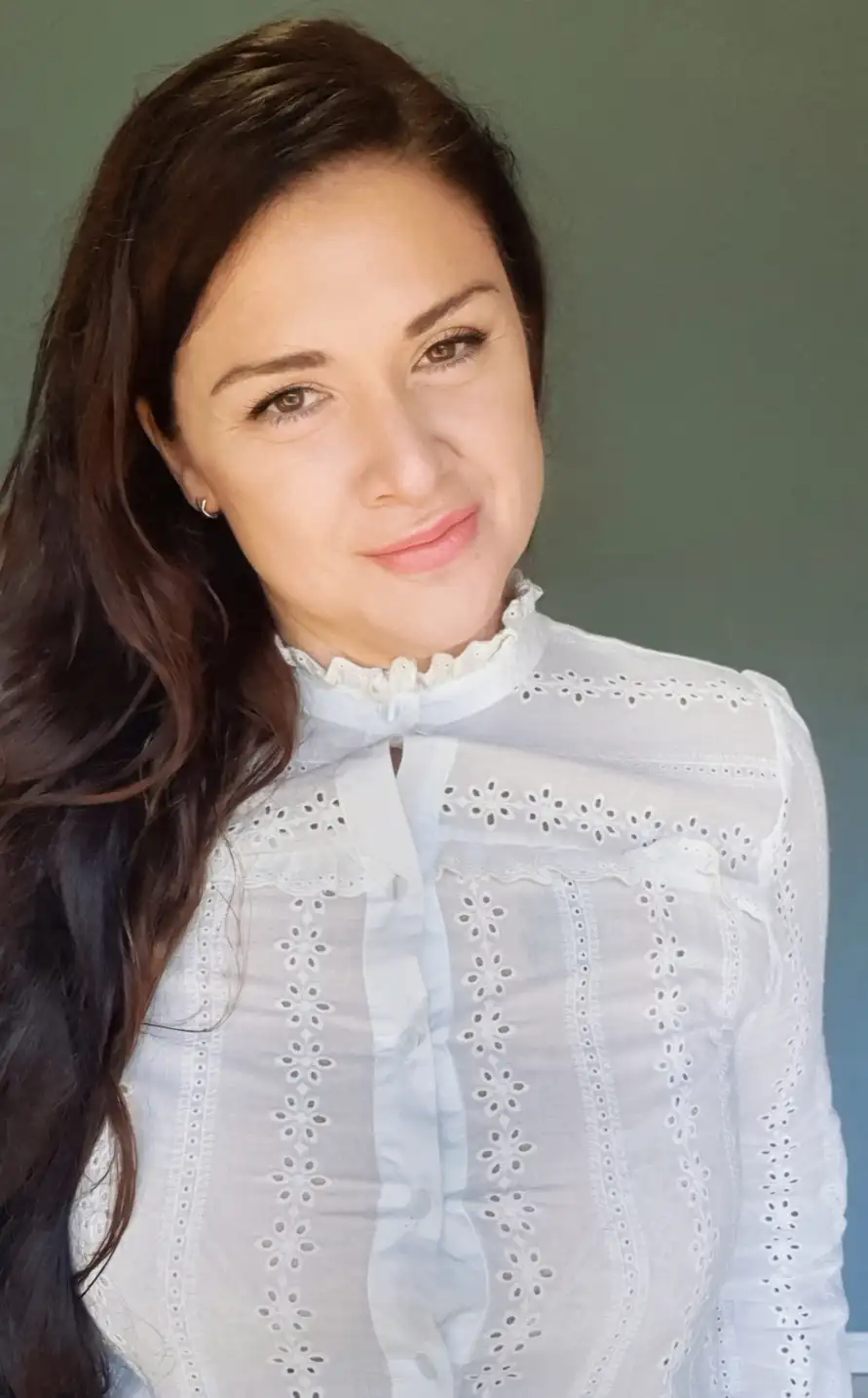 Valeria Quevedo en su oficina